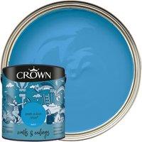 Crown Matt Emulsion Paint - Peek A Boo Blue - 2.5L