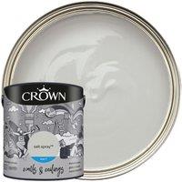 Crown Matt Emulsion Paint - Salt Spray - 2.5L