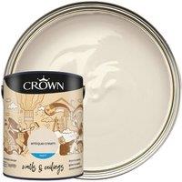 Crown Matt Emulsion Paint - Antique Cream - 5L