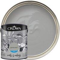 Crown Matt Emulsion Paint - Granite Dust - 5L