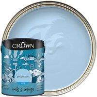 Crown Matt Emulsion Paint - Powder Blue - 5L