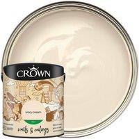 Crown Silk Emulsion Paint - Ivory Cream - 2.5L