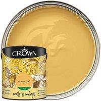 Crown Silk Emulsion Paint - Mustard Jar - 2.5L