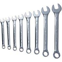 Wickes CRV 8 Piece Combination Spanner Set