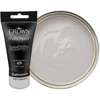 Crown Easyclean Mid Sheen Emulsion Bathroom Paint Tester Pot - Linen Cupboard - 40ml