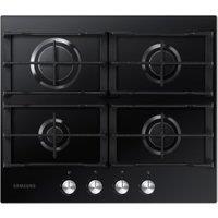 Samsung NA64D3000AK/U1 4 Burner Black Glass Gas Hob - 60cm