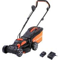 Yard Force LM C33 Cordless Lawn Mower with Battery & Quick Charger