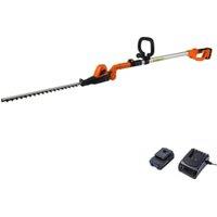 Yard Force Cordless Pole Hedge Extendable Trimmer - LH C41A - 20V - 41cm Length