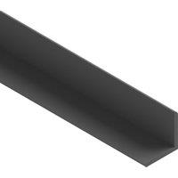 Cheshire Mouldings Black PVC Angle - 12 x 12 x 2400mm