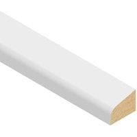 Cheshire Mouldings Primed White Glass Bead - 15 x 20 x 2400mm