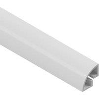 Cheshire Mouldings PVC Quadrant - 12 x 12 x 2400mm