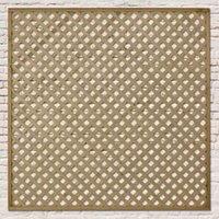 Forest Garden Rosemore Lattice - 1800 x 1800mm - Pack of 5