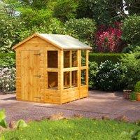Powersheds Apex Shiplap Dip Treated Potting Shed - 6 x 6ft