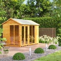 Powersheds Apex Shiplap Dip Treated Summerhouse - 10 x 6ft