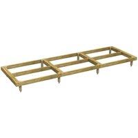 Powersheds Pressure Treated Garden Building Base Kit - 12 x 4ft