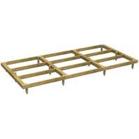Powersheds Pressure Treated Garden Building Base Kit - 12 x 6ft