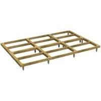 Powersheds Pressure Treated Garden Building Base Kit - 12 x 8ft