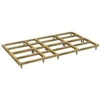 Powersheds Pressure Treated Garden Building Base Kit - 14 x 8ft