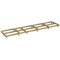 Powersheds Pressure Treated Garden Building Base Kit - 18 x 4ft