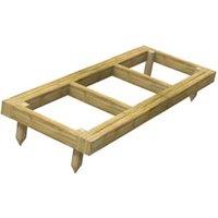 Powersheds Pressure Treated Garden Building Base Kit - 2 x 6ft