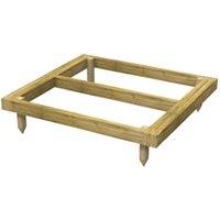 Powersheds Pressure Treated Garden Building Base Kit - 4 x 4ft