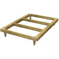 Powersheds Pressure Treated Garden Building Base Kit - 4 x 6ft