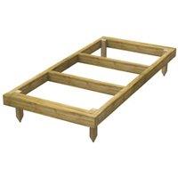 Powersheds Pressure Treated Garden Building Base Kit - 6 x 3ft