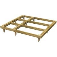 Powersheds Pressure Treated Garden Building Base Kit - 6 x 6ft
