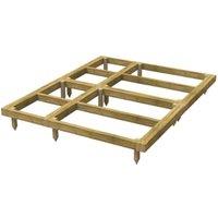 Powersheds Pressure Treated Garden Building Base Kit - 6 x 8ft