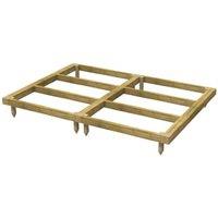 Powersheds Pressure Treated Garden Building Base Kit - 8 x 6ft