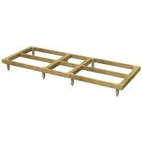 Powersheds Pressure Treated Garden Building Base Kit - 10 x 4ft