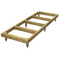 Powersheds Pressure Treated Garden Building Base Kit - 8 x 3ft