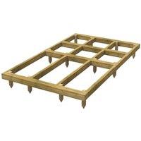 Powersheds Pressure Treated Garden Building Base Kit - 8 x 5ft