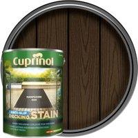 Cuprinol Anti-Slip Decking Stain - Hampshire Oak - 5L