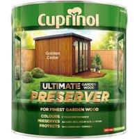 Cuprinol Ultimate Garden Wood Preserver - Golden Cedar - 4L
