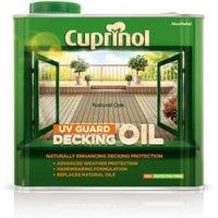 Cuprinol UV Guard Decking Oil - Natural Oak - 2.5L
