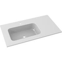 Duarti By Calypso Twyford Cast Marble Vanity Basin - 810 x 405mm