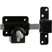 GateMate B1490116 Euro Profile Long Throw Lock with Thumbturn - 70mm