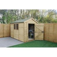 Forest Garden Timberdale Apex Shed with Base - 10 x 6ft