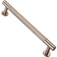 Carlisle Satin Nickel Knurled Cabinet Pull Handle - 160mm