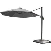Norfolk Leisure One Box Parasol with Water Filled Base - Grey