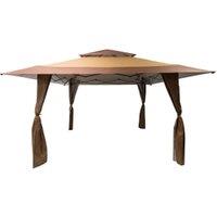 Norfolk Leisure Got It Covered Pop Up Gazebo - Taupe & Brown