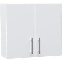 Wickes Orlando White Slab Wall Unit - 800mm