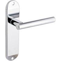 Kemsley Polished Chrome Lever Latch Door Handle - 1 Pair