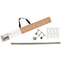 Rothley Antique Brass Utensil Rail Kit - 19 x 600mm