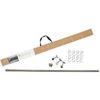 Rothley Antique Brass Utensil Rail Kit - 19 x 1000mm