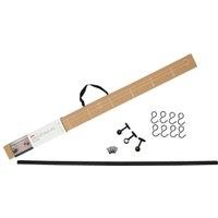 Rothley Matt Black Utensil Rail Kit - 19 x 1000mm