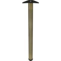 Rothley Antique Brass Worktop Leg - 60 x 870mm