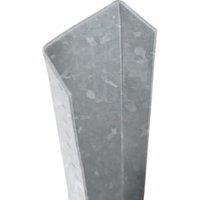 DuraPost Galvanised Steel Fence Post U Channel - 56 x 30 x 1800mm