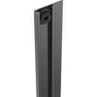 DuraPost U Channel Anthracite Grey Cover Strip - 2100mm